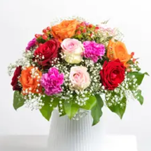 Strauß 02 Bunte Rosen