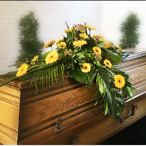 Sargschmuck SG 07 gelb